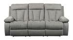 Mitchiner Fog Reclining Sofa with Drop Down Table - Gate FurnitureReclining Sofa