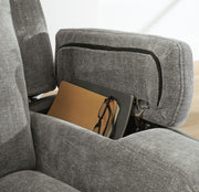 Mixed Motion Shadow Power Reclining Loveseat with Console - PC8350518