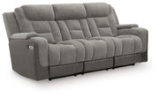 Mixed Motion Shadow Power Reclining Sofa - PC8350515