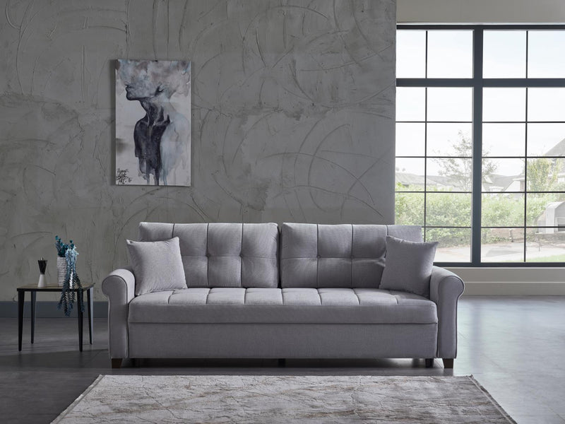 Mocca (Koopsi Gray) Living Room Set - Lara FurnitureLiving Room Set