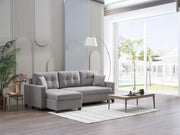 Mocca  Sectional Extra Chaise Part (Dupont Gray) 1 Piece - 11MOC7G0P10300002