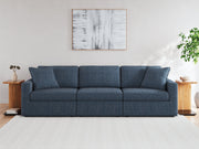 Modmax Ink 3 Piece Sectional with Ottoman - Lara FurnitureSectional