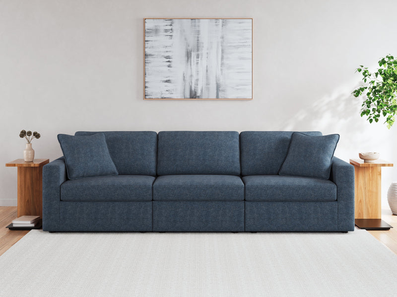 Modmax Ink 3 Piece Sectional with Ottoman - Lara FurnitureSectional