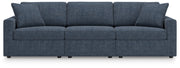 Modmax Ink 3 Piece Sectional with Ottoman - Lara FurnitureSectional