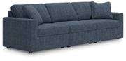 Modmax Ink 3 Piece Sectional with Ottoman - Lara FurnitureSectional