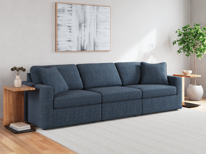 Modmax Ink 3 Piece Sectional with Ottoman - Lara FurnitureSectional