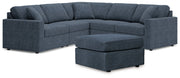 Modmax Ink 5 Piece Sectional with Ottoman - Lara FurnitureSectional