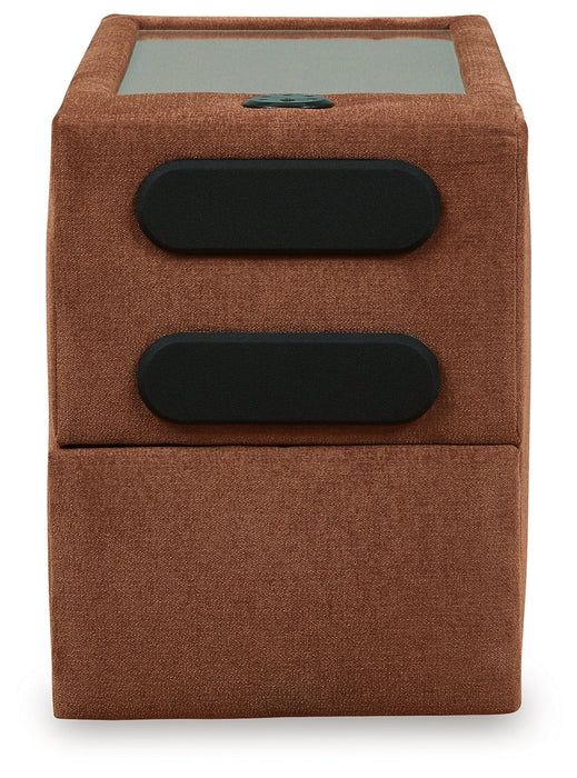 Modmax 8-Piece Sectional with Ottoman in Spice - PKG020742