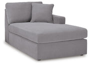 Modmax Granite 3-Piece Sectional Sofa Storage Chaise - 92104S79
