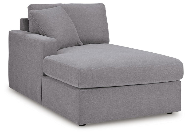 Modmax Granite 5-Piece Sectional with Chaise and Audio Console - 92104S47