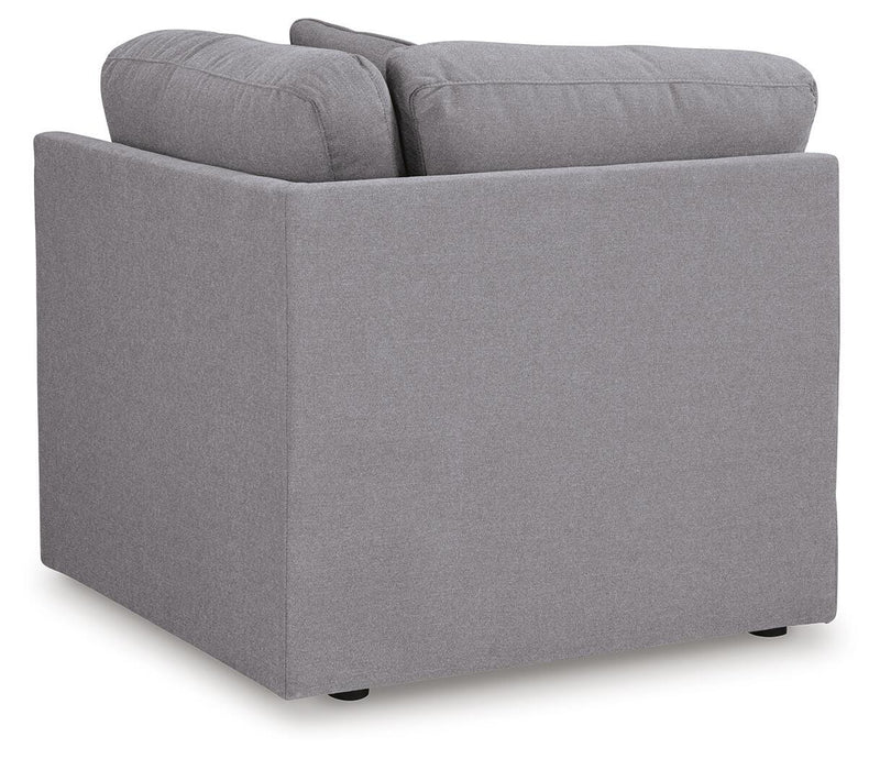 Modmax Granite 6-Piece Sectional and Oversized Accent Ottoman - 92104U25
