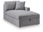 Modmax Granite 8-Piece Sectional with Storage Chaise and Audio Consoles - 92104S98