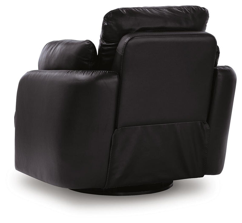 Modmax II Black Swivel Glider Recliner - 7430561