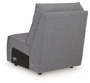 Modmax II Salt and Pepper Armless Chair - 6590646