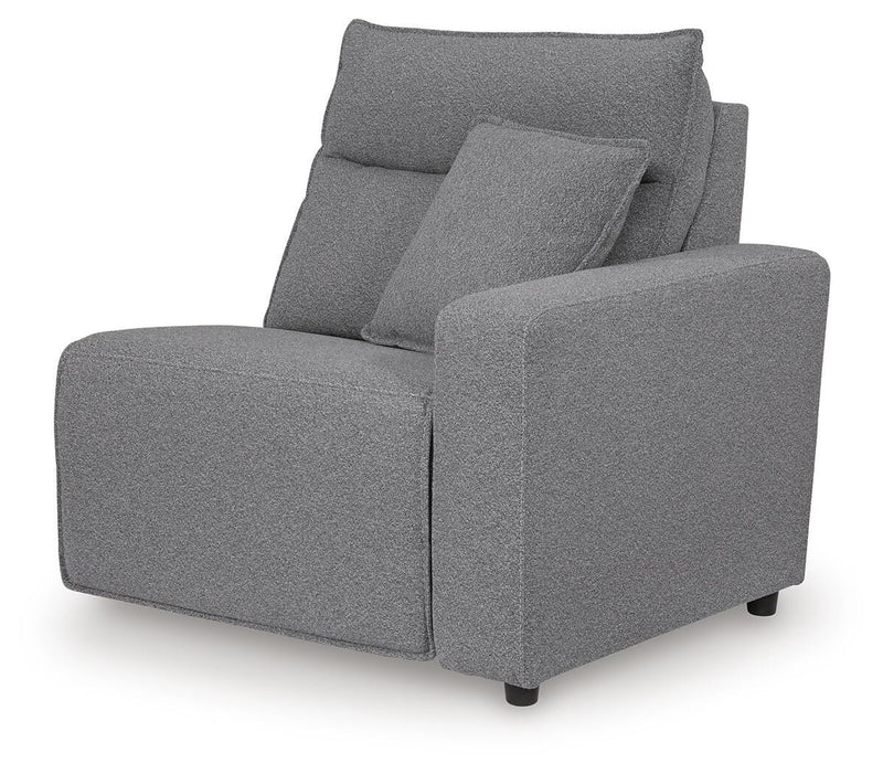 Modmax II Salt and Pepper Right-Arm Facing Power Recliner - 6590662