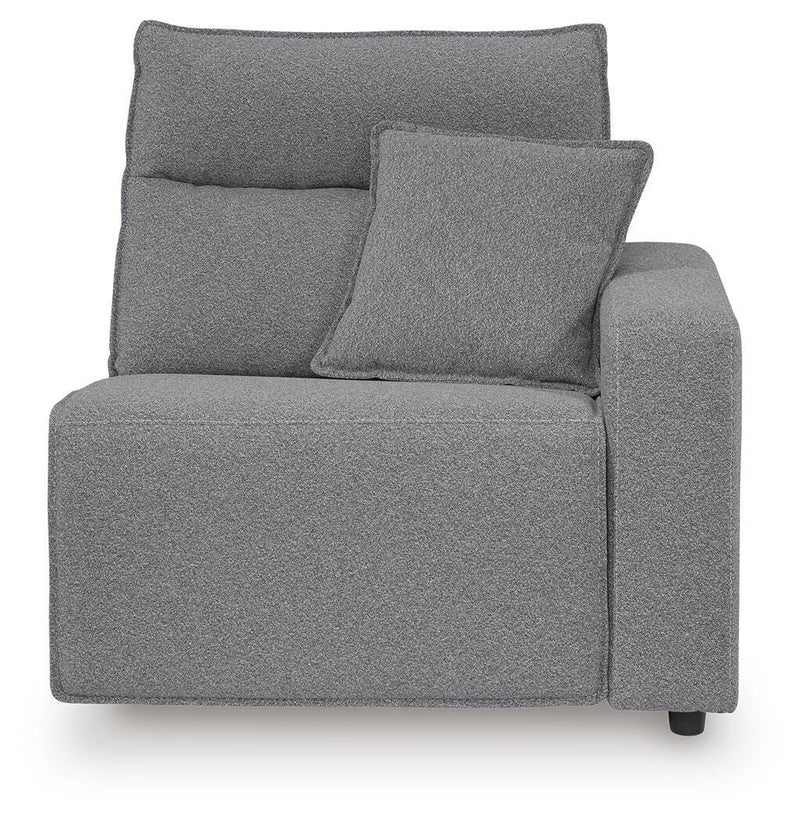 Modmax II Salt and Pepper Right-Arm Facing Power Recliner - 6590662