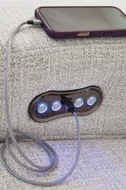 Modmax II Stone 4-Piece Power Reclining Sectional with Chaise - 65907S11