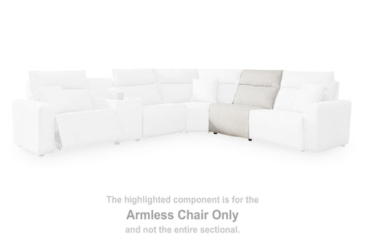 Modmax II Stone Armless Chair - 6590746
