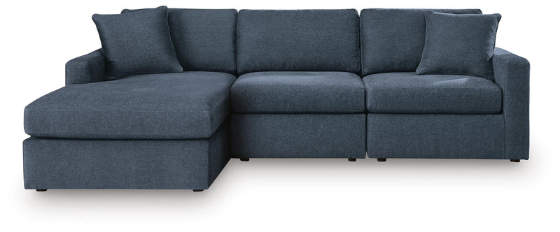 Modmax Ink 3-Piece Sectional Sofa Storage Chaise - 92121S78
