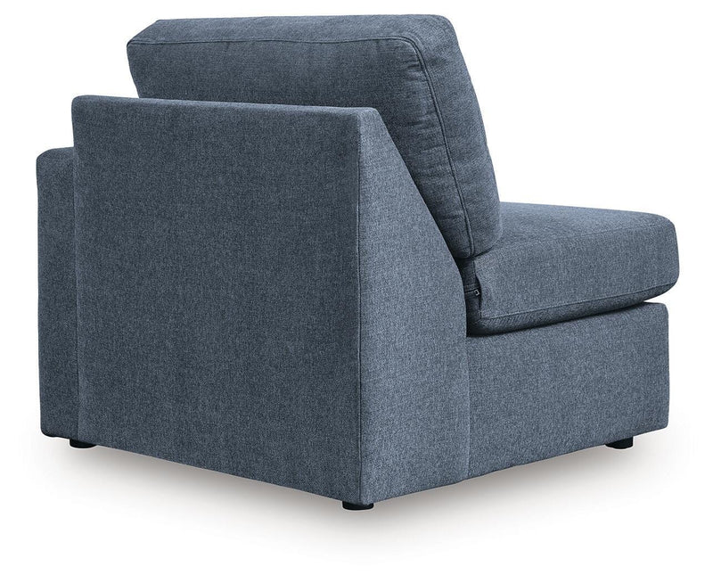 Modmax Ink 4-Piece Sectional Sofa, 3-Piece Sectional Loveseat and Ottoman - 92121U25