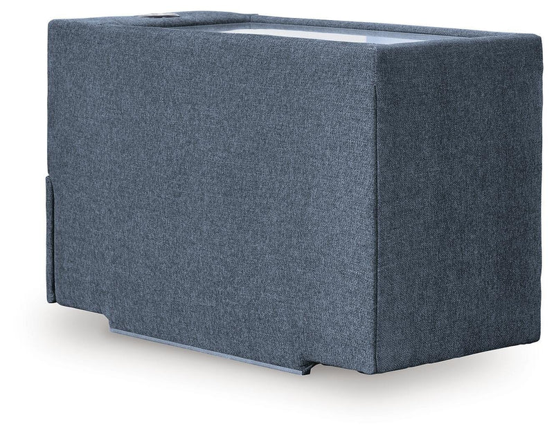 Modmax Ink 5-Piece Sectional with Audio Console and Ottoman - 92121U24