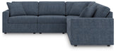 Modmax Ink 5 Piece Sectional with Ottoman - Gate FurnitureSectional