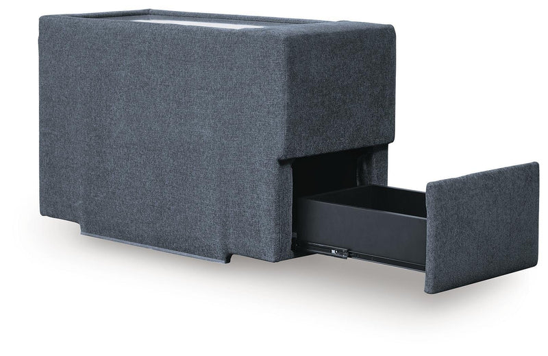 Modmax Ink 6-Piece Sectional with Chaise and Ottoman - 92121U6