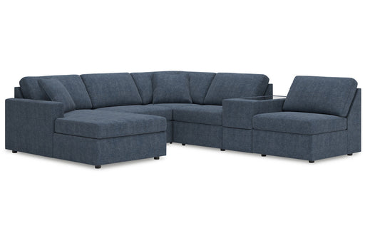 Modmax Ink 6 Piece Sectional with Chaise - Gate FurnitureSectional
