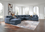 Modmax Ink 8-Piece Sectional with Storage Chaise and Audio Consoles - 92121S97