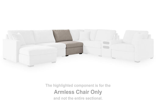 ModMax Luxe Flint Armless Chair - 6860546