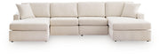 Modmax Oyster 4-Piece Double Storage Chaise Sectional - 92103S80