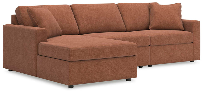 Modmax Spice 3-Piece Sectional Sofa Storage Chaise - 92102S78