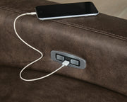 ModZ Chocolate 5-Piece Power Reclining Sectional - U14000S4