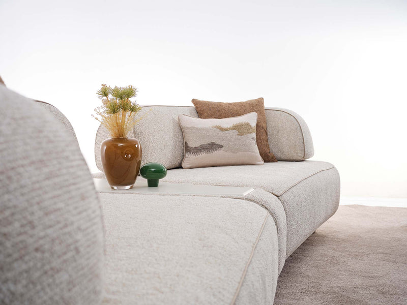 Mokka 4-pieces (Module Sofa & Sofa & 2 Chair) Livingroom in Cream - 200-ELI-MOK-KRL 504-33MBB