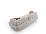 Mokka 4-pieces (Module Sofa & Sofa & 2 Chair) Livingroom in Cream - 200-ELI-MOK-KRL 504-33MBB