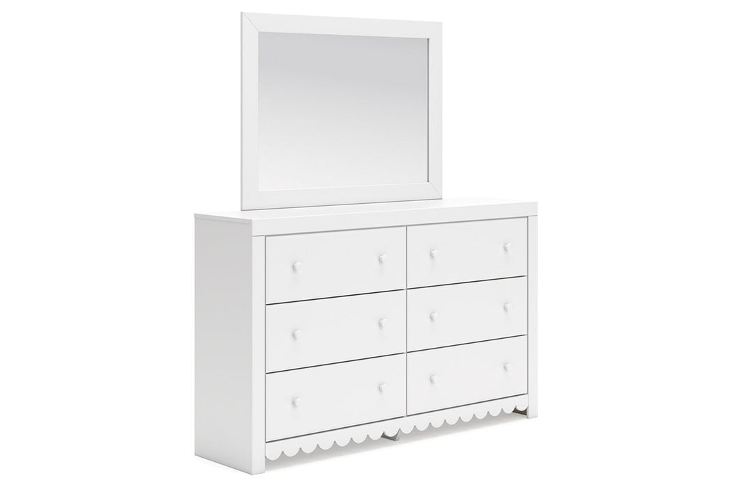 Mollviney White Youth Panel Bedroom Set - Gate FurnitureYouth Bedroom Set