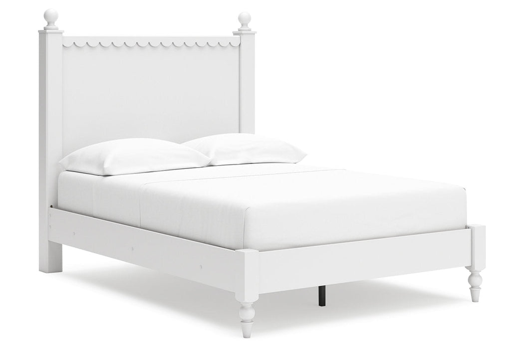 Mollviney White Youth Panel Bedroom Set - Gate FurnitureYouth Bedroom Set