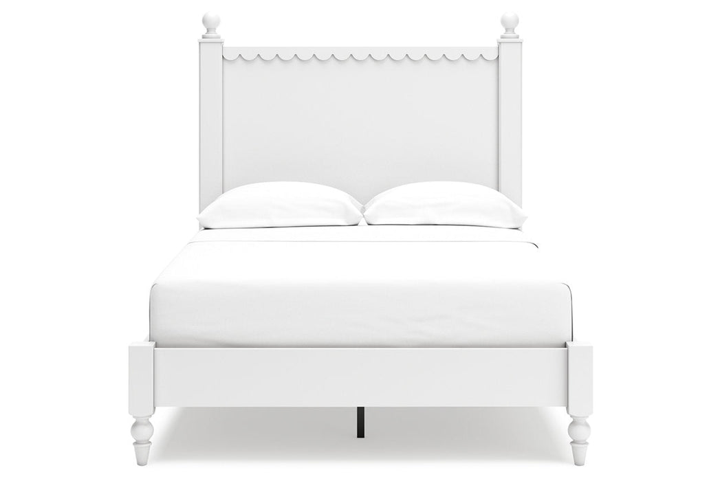 Mollviney White Youth Panel Bedroom Set - Gate FurnitureYouth Bedroom Set