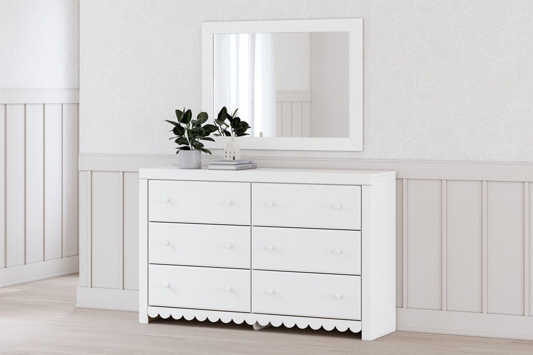 Mollviney White Youth Panel Bedroom Set - Gate FurnitureYouth Bedroom Set