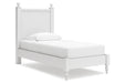 Mollviney White Youth Panel Bedroom Set - Gate FurnitureYouth Bedroom Set
