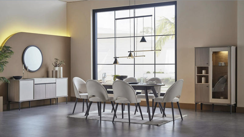 Mona 6360 Dining Chair 2Pcs - 23MOO63600230001