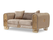 Monaco 73" Wide Rolled Arm Loveseat - Loveseat