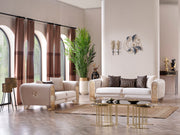 Monaco 73" Wide Rolled Arm Loveseat - Loveseat