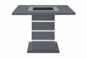 Monaco Dark Grey Bar Table - MONACO-BT-DARK GREY