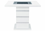 Monaco White Bar Table - MONACO-WHITE-BT