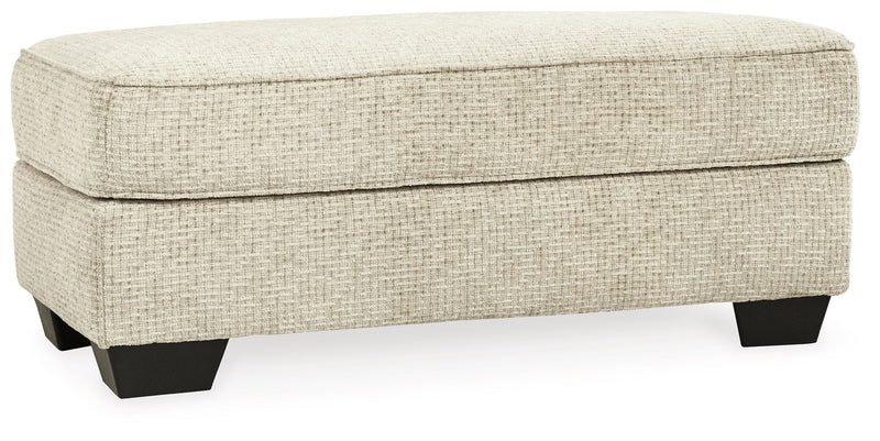 Monaghan Chair and Ottoman in Sandstone - PKG001876