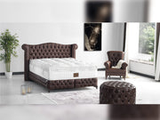 Monalisa Ottoman Brown in Brown - 110-MON-BRW-RP