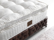 Monalisa Storage Bed With Headboard Brown - King in Brown - 110-MON-BRW-200-SB