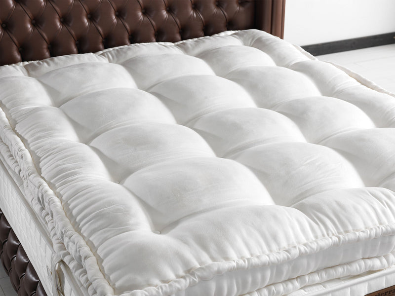 Monalisa Storage Bed With Headboard Brown - Queen in Brown - 110-MON-BRW-150-SB