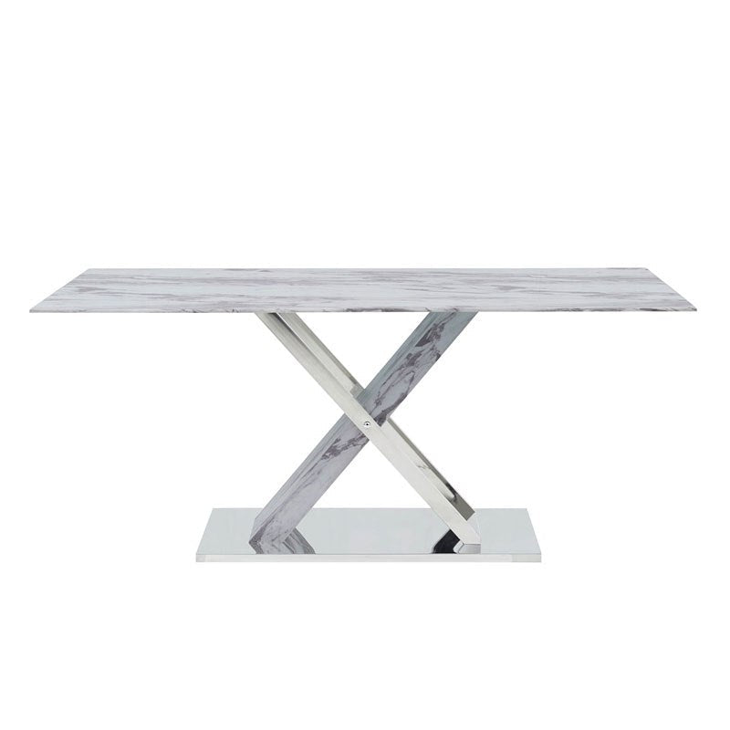 Monroe Grey Dining Room Set - Lara FurnitureDining Room Set